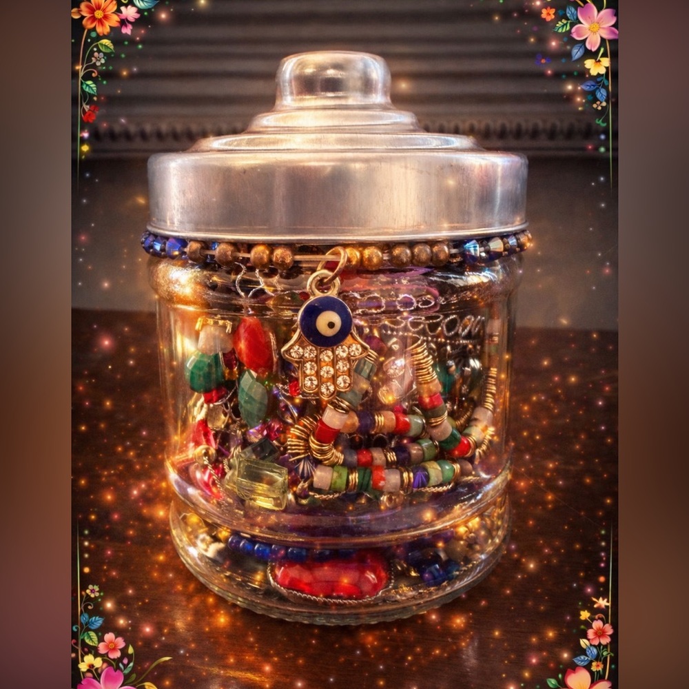 “Colorful Crew” Multicolor Mystery Jewelry Jar